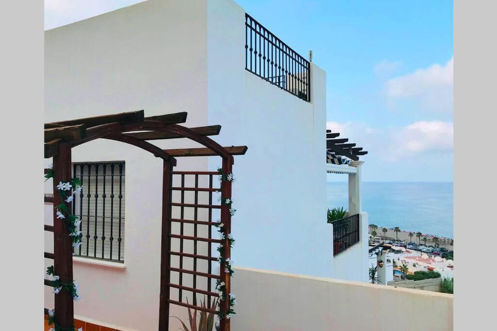 Penthouse With Large Terrace And Roof Solarium, With Amazing Sea Views Daire Mojácar Dış mekan fotoğraf